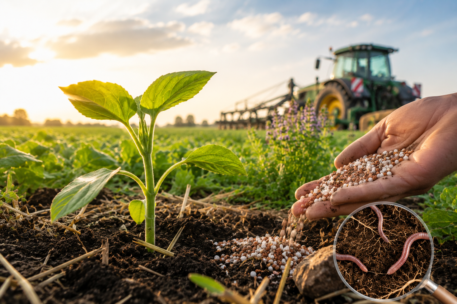 Optimisation fertilisation et santé de la plante en agriculture de conservation des sols